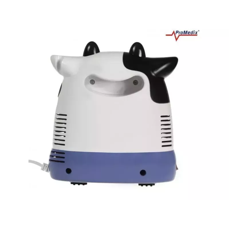 Nebulizador portátil ProMedix PR-810 compressor de ar, nível de névoa ajustável, design compacto