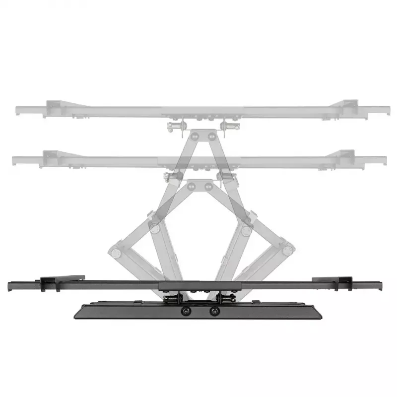 Suporte de parede para TV MACLEAN MC-881 para televisores de 37–85 polegadas, VESA até 600x400, carga 60 kg, preto