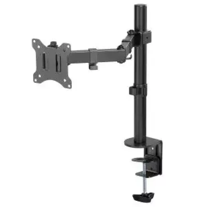 Suporte para monitor MACLEAN MC-883 — fixação de secretária para 32 polegadas (81,3 cm), VESA 75x100, até 8 kg, preto