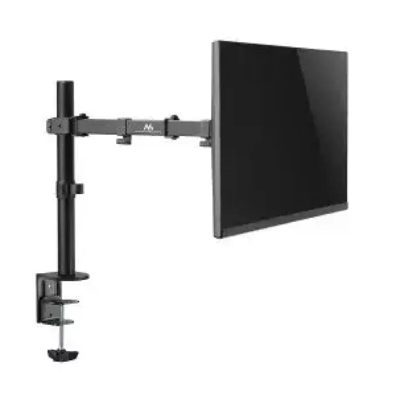 Suporte para monitor MACLEAN MC-883 — fixação de secretária para 32 polegadas (81,3 cm), VESA 75x100, até 8 kg, preto
