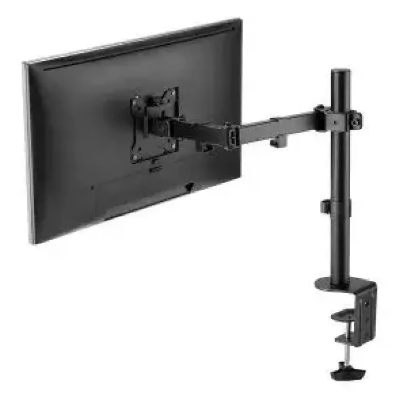 Suporte para monitor MACLEAN MC-883 — fixação de secretária para 32 polegadas (81,3 cm), VESA 75x100, até 8 kg, preto