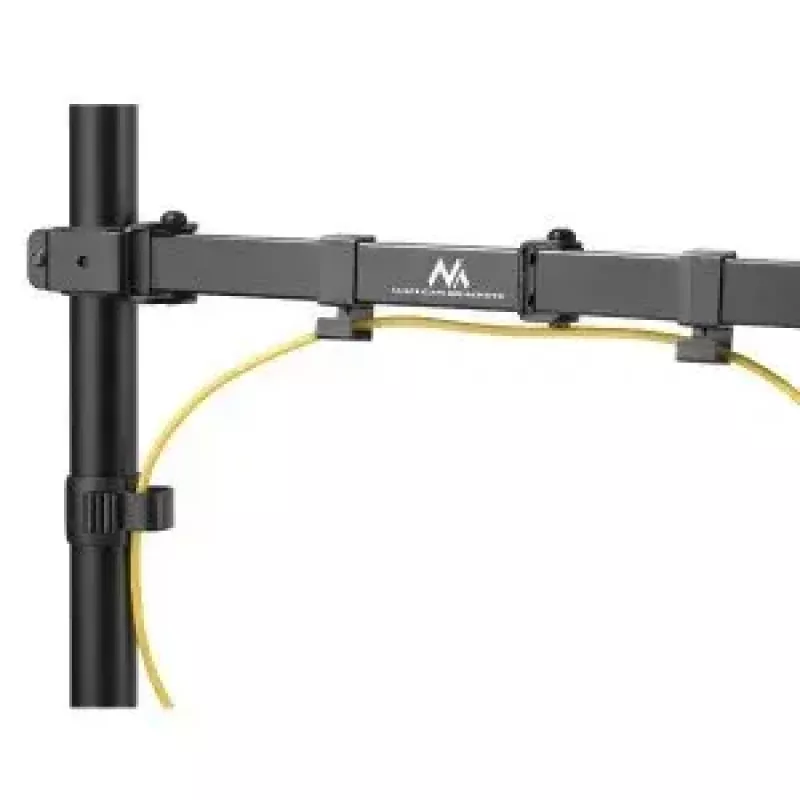 Suporte para monitor MACLEAN MC-883 — fixação de secretária para 32 polegadas (81,3 cm), VESA 75x100, até 8 kg, preto