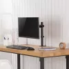 Suporte para monitor MACLEAN MC-883 — fixação de secretária para 32 polegadas (81,3 cm), VESA 75x100, até 8 kg, preto