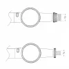 Maclean MC-898 Suporte de microfone com braço, máx. 1 kg