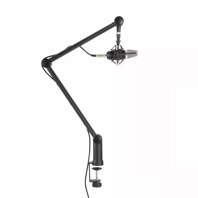 Maclean MC-898 Suporte de microfone com braço, máx. 1 kg