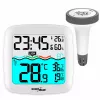 Sensor de temperatura sem fios para piscina GreenBlue GB216 IPX7 à prova de água, modelo GB216