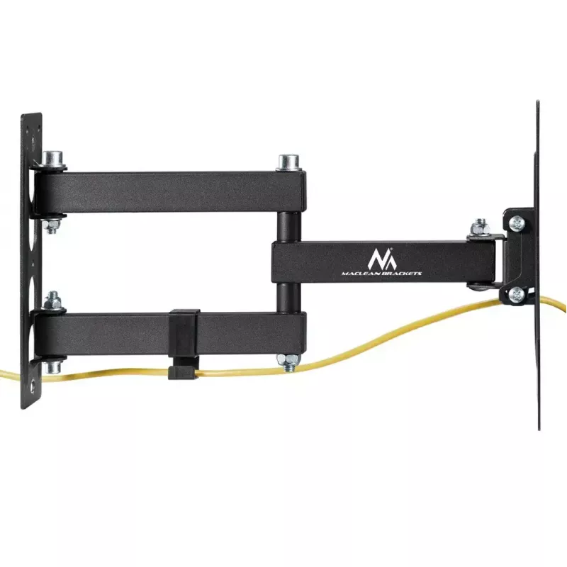 Suporte de parede MACLEAN MC-700N VESA 200x200 para ecrãs 23–43 polegadas, máx. 30 kg, preto