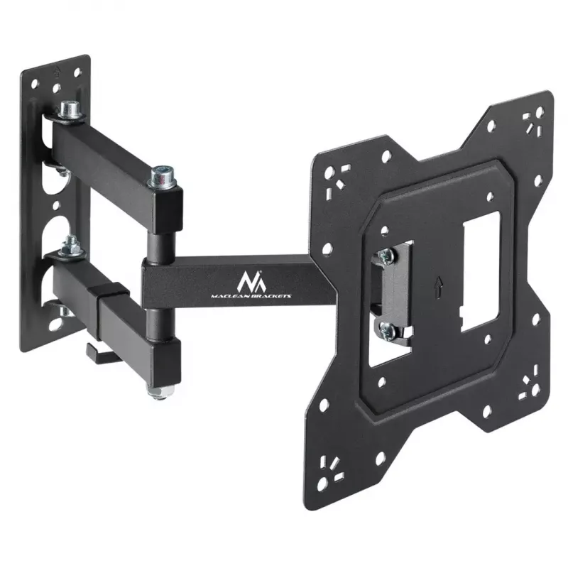 Suporte de parede MACLEAN MC-700N VESA 200x200 para ecrãs 23–43 polegadas, máx. 30 kg, preto