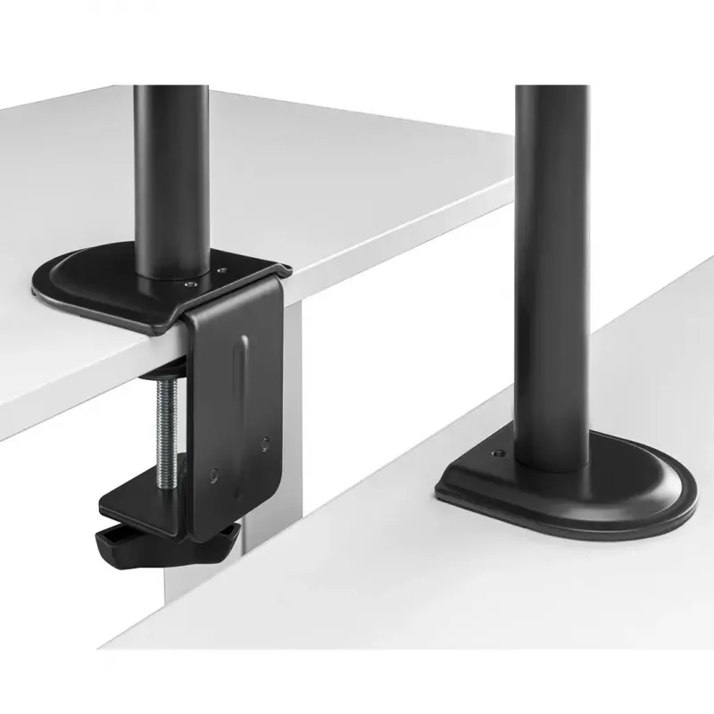 Suporte de secretária para monitor MACLEAN MC-753N para ecrãs 17–32 polegadas, VESA 75x75 / 100x100, máx. 9 kg, inclinação ±45°, rotação ±180°, ajustável em altura