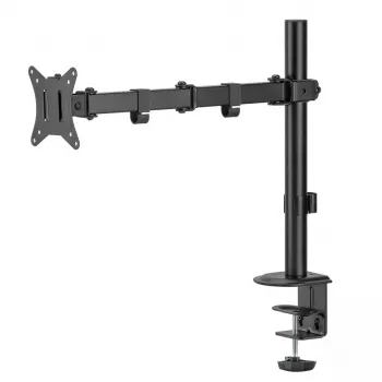 Suporte de secretária para monitor MACLEAN MC-753N para ecrãs 17–32 polegadas, VESA 75x75 / 100x100, máx. 9 kg, inclinação ±45°, rotação ±180°, ajustável em altura