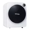 Máquina de secar roupa elétrica GreenBlue GB410 — capacidade 3 kg, 830 W, evacuação, 5 programas de secagem, classe de eficiência energética C