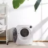 Máquina de secar roupa elétrica GreenBlue GB410 — capacidade 3 kg, 830 W, evacuação, 5 programas de secagem, classe de eficiência energética C