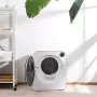 Máquina de secar roupa elétrica GreenBlue GB410 — capacidade 3 kg, 830 W, evacuação, 5 programas de secagem, classe de eficiência energética C