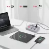 Extensão elétrica MACLEAN MCE393 W — 4 tomadas + 3×USB, 110–240V, 2,1A USB, 2500W, 3 m, branco
