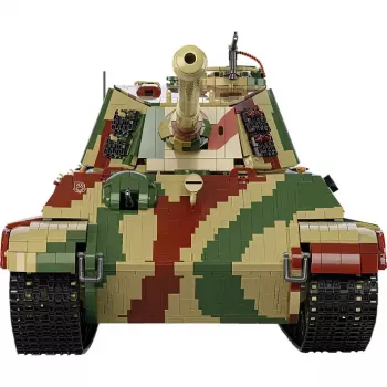 Tanque de construção Cobi Tiger II Königstiger modelo à escala 1:12