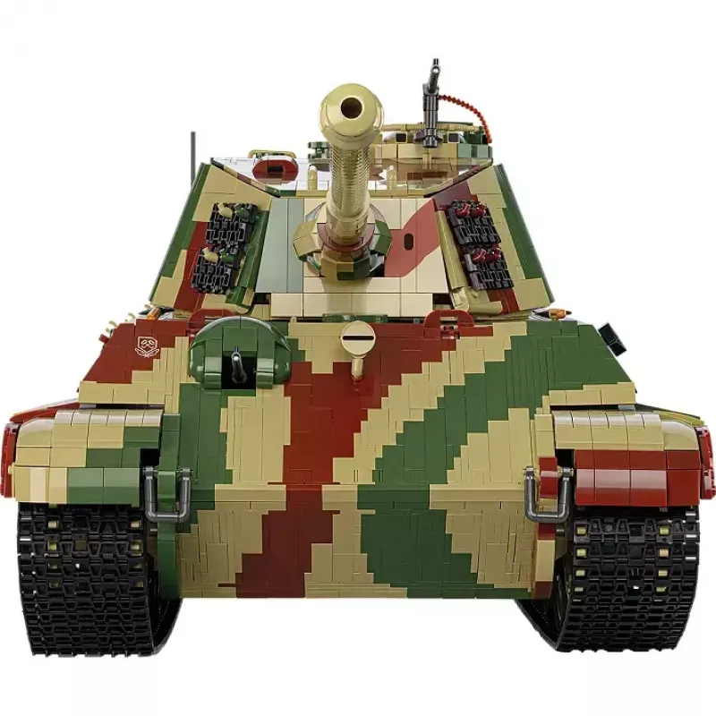 Tanque de construção Cobi Tiger II Königstiger modelo à escala 1:12