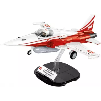 Brinquedo de construção Cobi Northrop F-5E Tiger II modelo 5857 conjunto de blocos