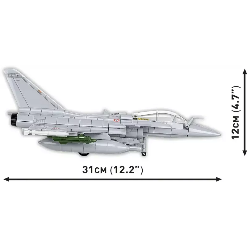 Conjunto de blocos de construção Cobi Rafale C 551 peças modelo COBl-5901