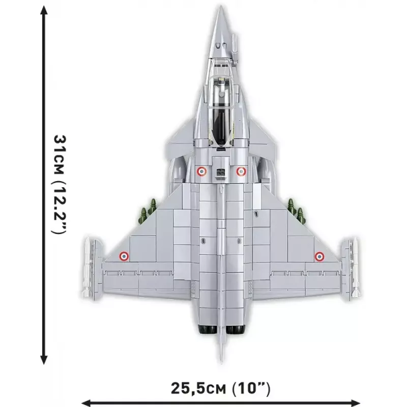 Conjunto de blocos de construção Cobi Rafale C 551 peças modelo COBl-5901