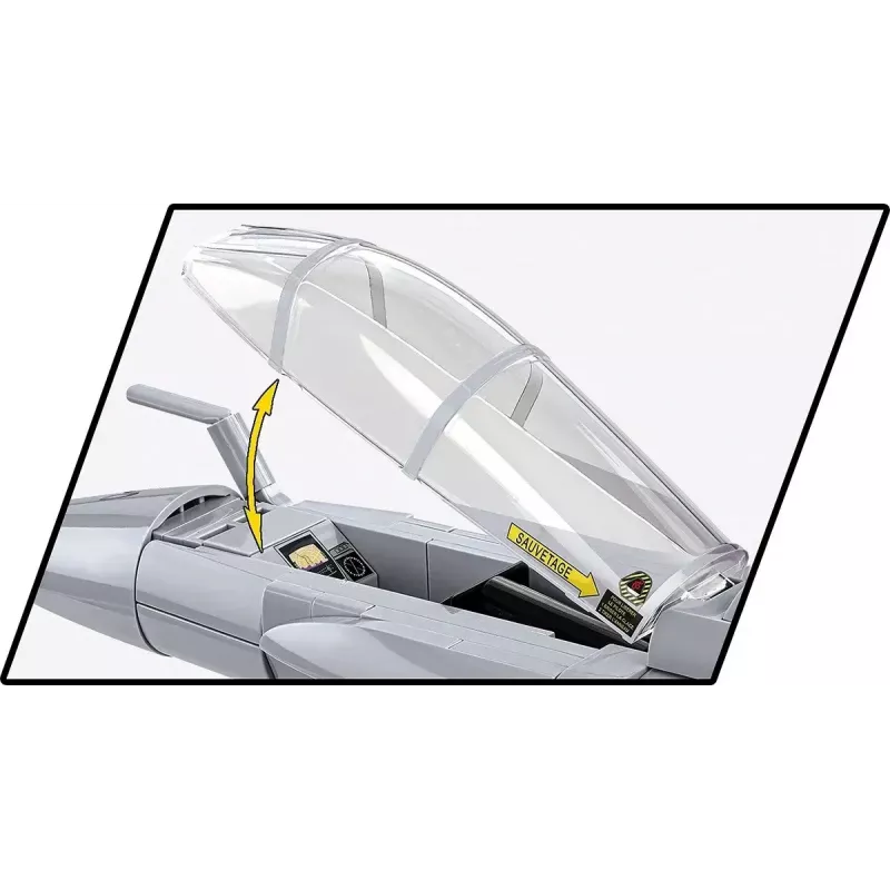 Conjunto de blocos de construção Cobi Rafale C 551 peças modelo COBl-5901