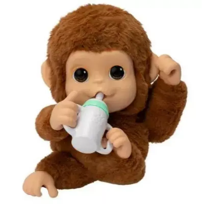 Brinquedo interativo Cobi Little Live Pets Monkey MO-26613 — brinquedo de estimação interativo com sons e movimentos