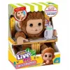 Brinquedo interativo Cobi Little Live Pets Monkey MO-26613 — brinquedo de estimação interativo com sons e movimentos