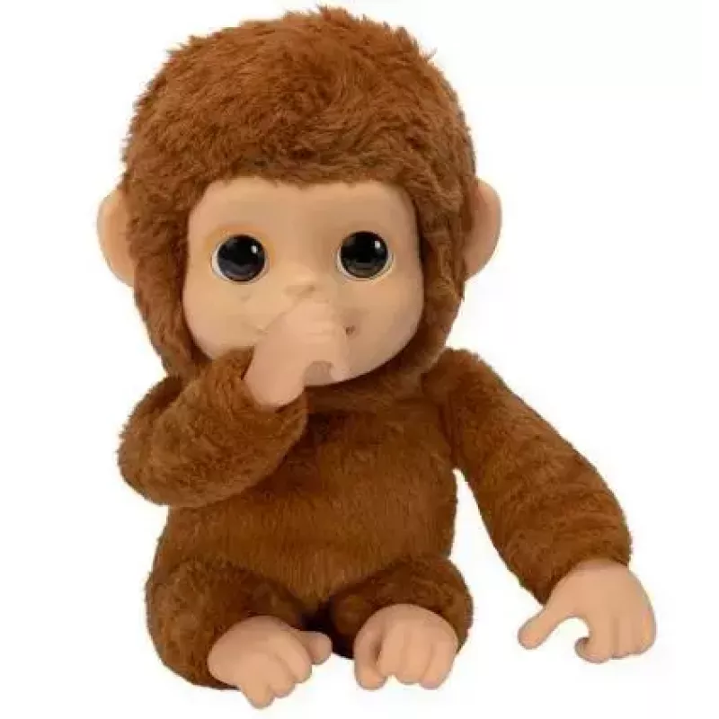 Brinquedo interativo Cobi Little Live Pets Monkey MO-26613 — brinquedo de estimação interativo com sons e movimentos