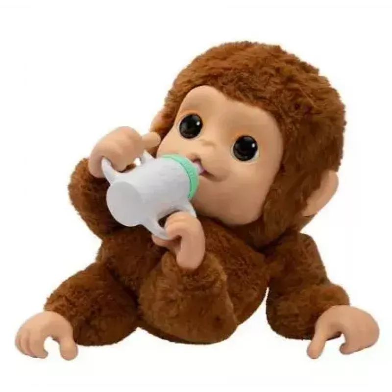 Brinquedo interativo Cobi Little Live Pets Monkey MO-26613 — brinquedo de estimação interativo com sons e movimentos