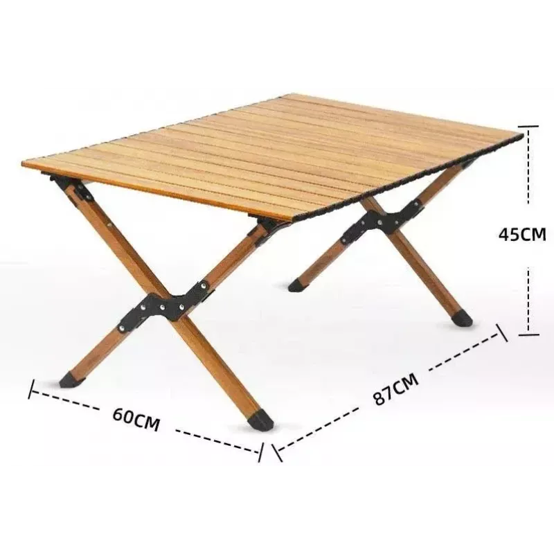 Mesa dobrável PROMIS ST90 mesa turística com rodas, portátil, embalagem única