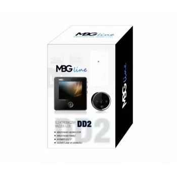 Óculo mágico MBG Line DD2 com câmara LCD de 2,8 polegadas