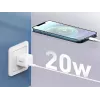 Mini carregador USB-C Aukey PA-F5 20W PD — carregador rápido compacto 20W PD
