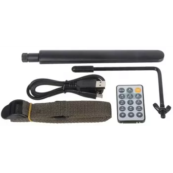 Câmara de caça GENWAY HC-BG584, CMOS 5 MP, vídeo 1920×1080, visão noturna 30 m, padrão camuflado, pilha AA