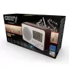 Rádio portátil Camry CR 1153 — rádio de bolso FM com ecrã LCD, altifalante único, procura automática de estações digital, funcionamento em corrente contínua