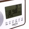 Rádio portátil Camry CR 1153 — rádio de bolso FM com ecrã LCD, altifalante único, procura automática de estações digital, funcionamento em corrente contínua