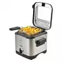 Fritadeira Mesko Home MS 4910 Single 1,5 L 900 W preto aço acetinado