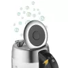 Chaleira Adler AD 1247 1,7 l 2200 W corpo de vidro elementos em aço inoxidável preto