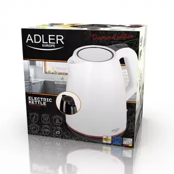 Chaleira elétrica Adler AD 1277 1,7 l 2200 W branco