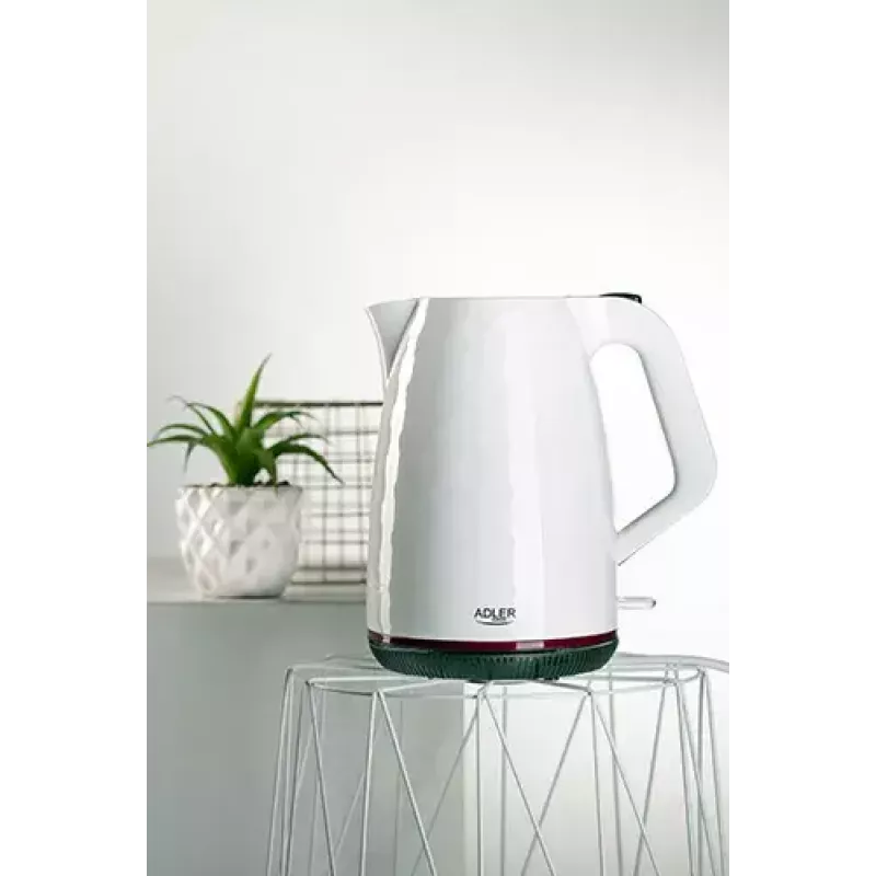 Chaleira elétrica Adler AD 1277 1,7 l 2200 W branco