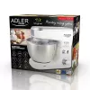 Robot de cozinha Adler AD 4216, 500 W, taça de aço inoxidável de 4 l, branco