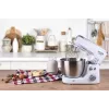 Robot de cozinha Adler AD 4216, 500 W, taça de aço inoxidável de 4 l, branco