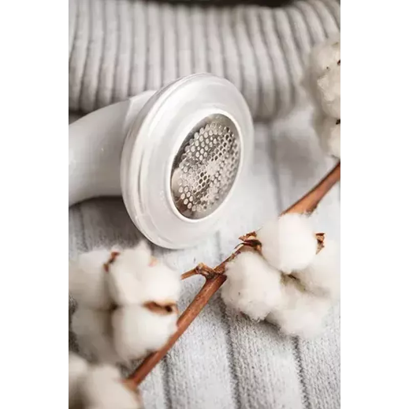Removedor de pelos Adler AD 9616 branco aço inoxidável a pilhas