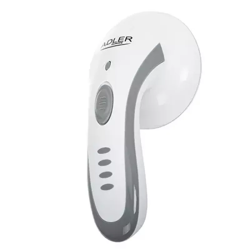 Removedor de pelos Adler AD 9616 branco aço inoxidável a pilhas