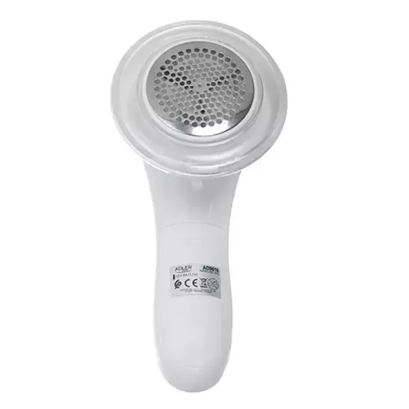 Removedor de pelos Adler AD 9616 branco aço inoxidável a pilhas
