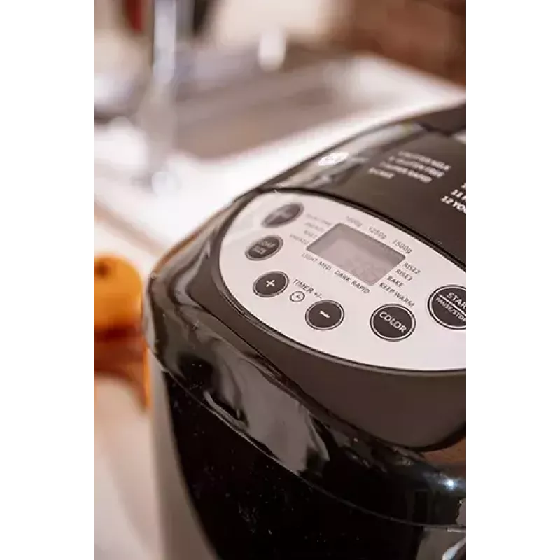 Máquina de fazer pão Mesko Home MS 6022 850 W preto temporizador digital