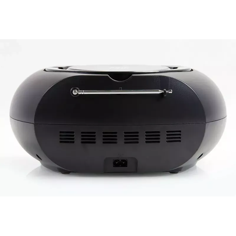 Rádio portátil MANTA BBX007 com Bluetooth 5.0, rádio FM (87,5–108 MHz), LCD, antena telescópica