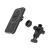 Carregador sem fios para automóvel 3MK HARDY MagCharger — automóvel USB-C 5/9V, carregamento sem fios rápido, preto