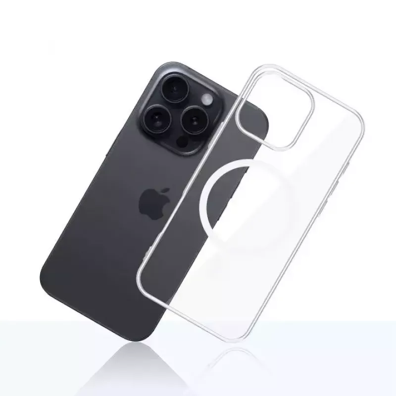 Capa 3MK Clear MagCase para Apple iPhone 16 Pro transparente