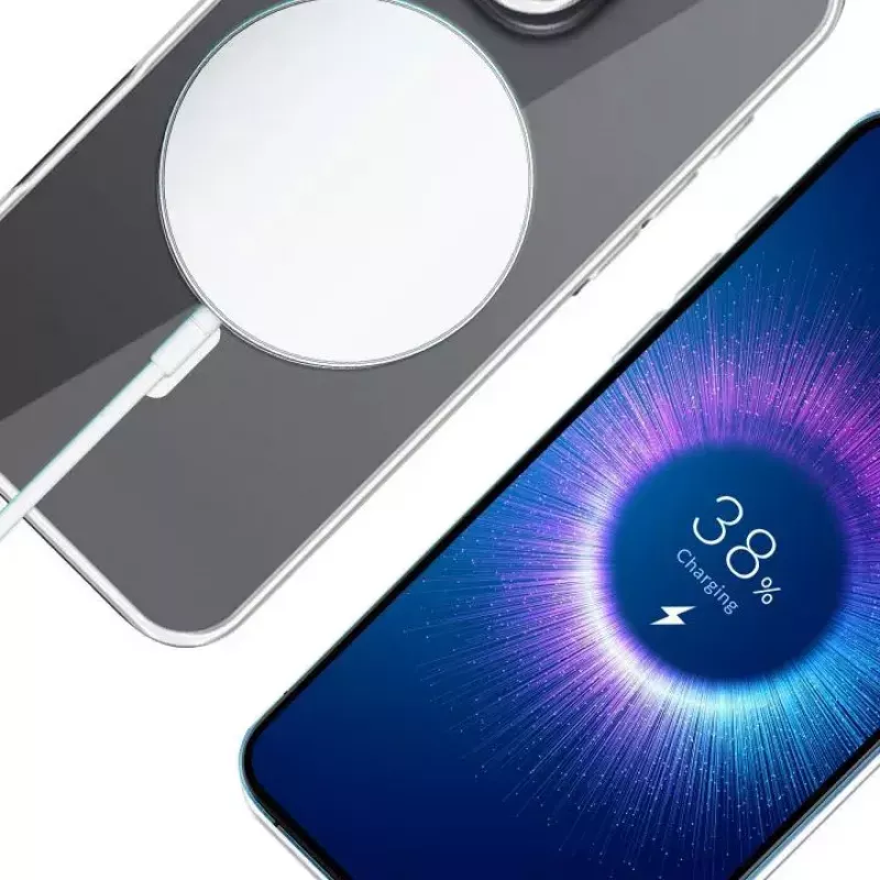 Capa 3MK Clear MagCase para Apple iPhone 16 Pro transparente