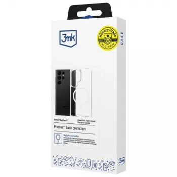 Capa de proteção 3MK Armor MagCase para Samsung Galaxy S25 Ultra – durável, leve, compatível com íman