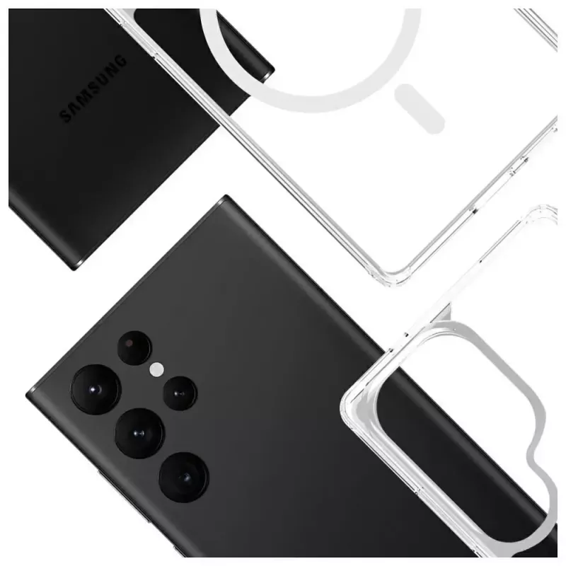 Capa de proteção 3MK Armor MagCase para Samsung Galaxy S25 Ultra – durável, leve, compatível com íman